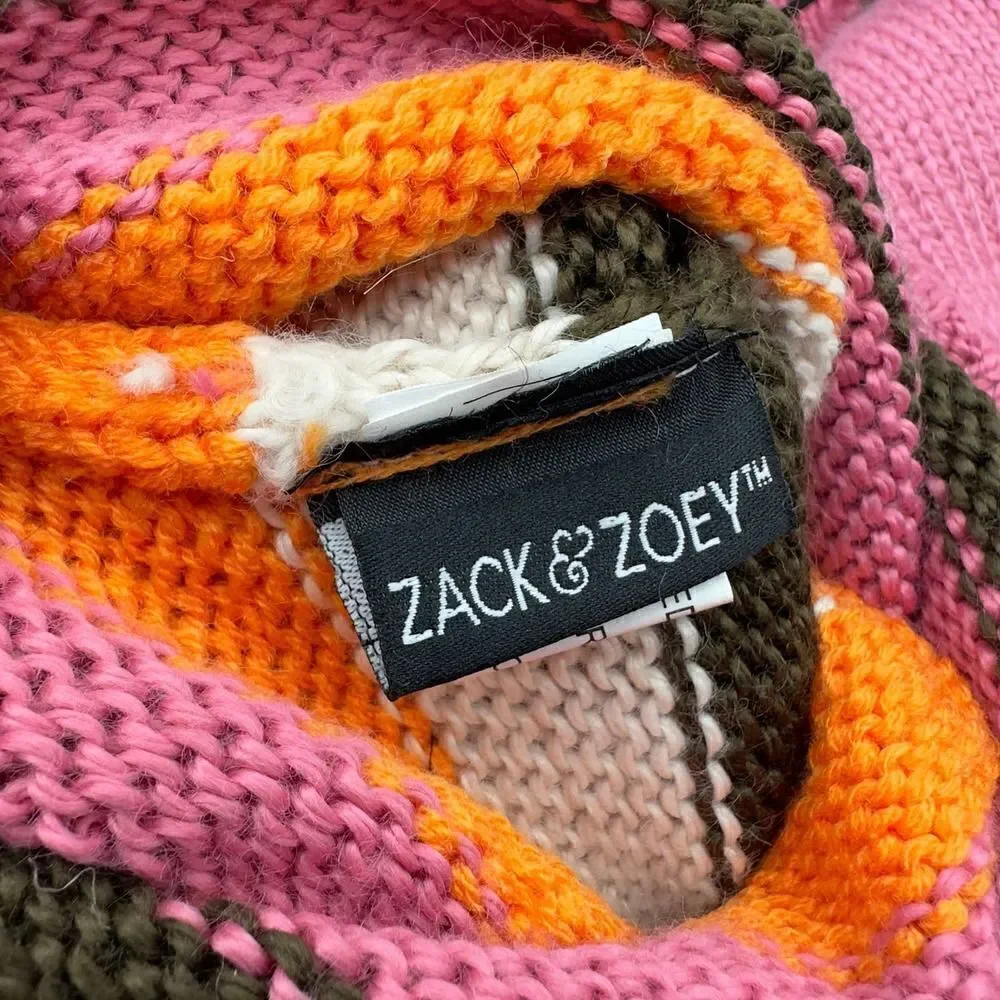 Zack & Zoey Dog Knit Sweater Set Size Medium